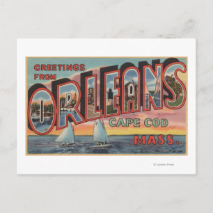 Cartão Postal Cape Cod, Massachusetts (Orleans)