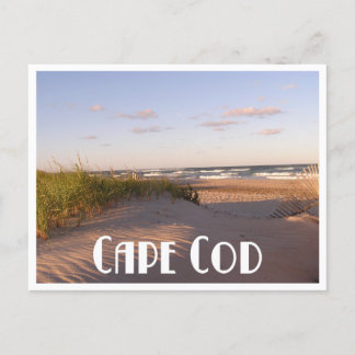 Cartão Postal Cape Cod Sunrise Over Beach, Massachusetts, EUA