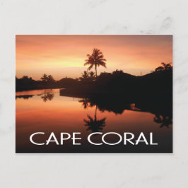 Cartão Postal Cape Coral Florida Sunset