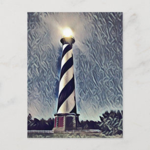 Cartão Postal Cape Hatteras Lighthouse Outer Banks OBX NC