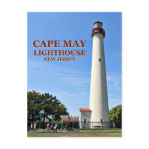 Cape May Lighthouse, Cartão-postal de Nova Jersey
