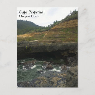Cartão Postal Cape Perpetua, Costa do Oregon