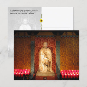 Cartão Postal Capela de São Peregrino, San Juan Capistrano, CA