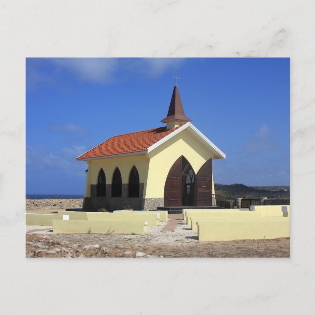 Cartão Postal capela do alto vista (Frente)