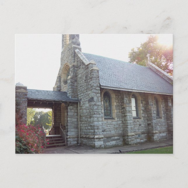 Cartão Postal Capela do cemitério em Frederick Maryland (Frente)