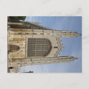 Cartão Postal Capela do Kings College em Cambridge no Reino Unid
