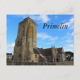 Cartão Postal Capela do Tugen santo em Primelin
