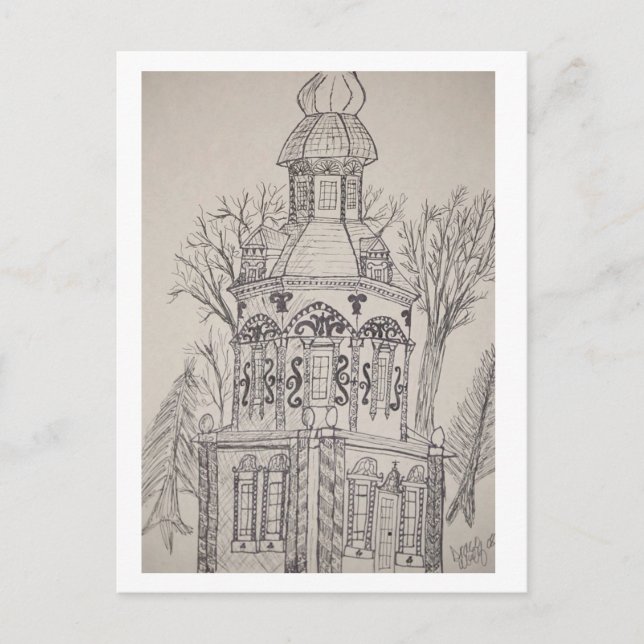 Cartão Postal Capela russa (Frente)