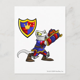 Cartão Postal Capitão da Equipe Meridell 1
