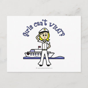 Cartão Postal Capitão das mulheres leves