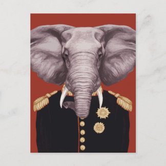 Cartão Postal Capitão Elefante