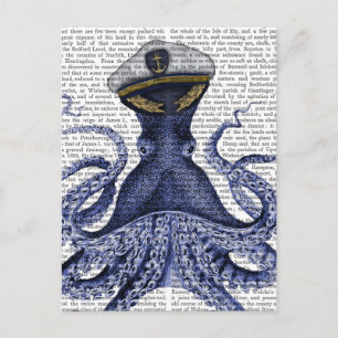 Cartão Postal Capitão Octopus