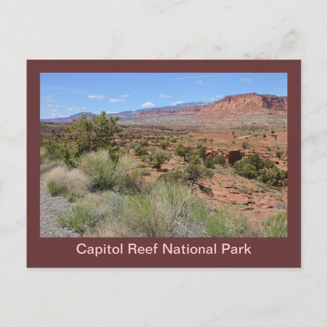 Cartão Postal Capitol Reef National Park (Frente)