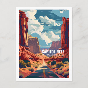 Cartão Postal Capitol Reef National Park Utah EUA