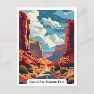Cartão Postal Capitol Reef National Park, Utah EUA