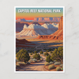Cartão Postal Capitol Reef National Park Viagem Utah