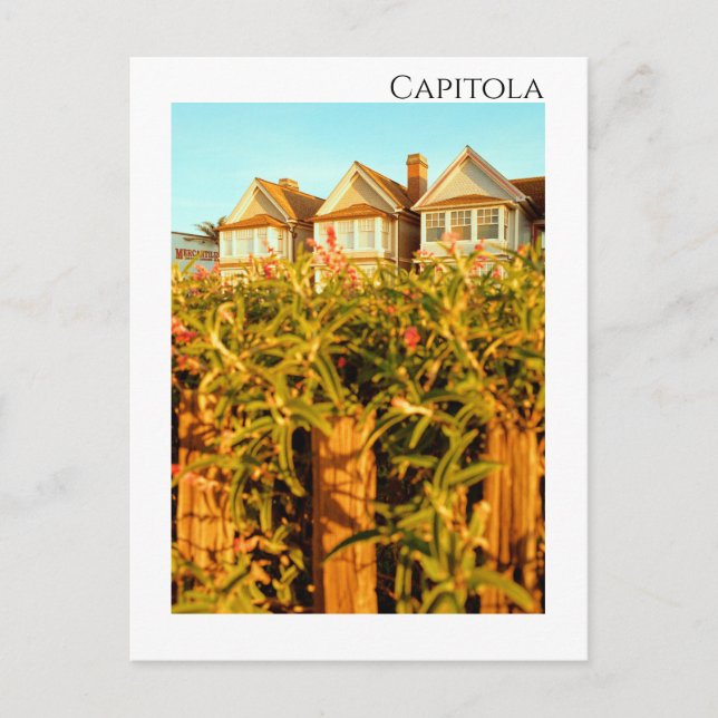 Cartão Postal Capitola California em Sunrise (Frente)