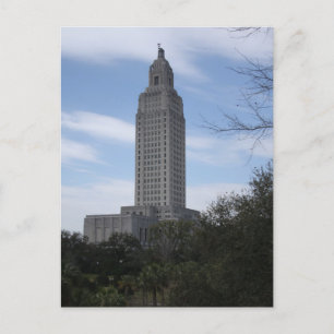Cartão Postal Capitólio do Estado de Louisiana em Baton Rouge, L