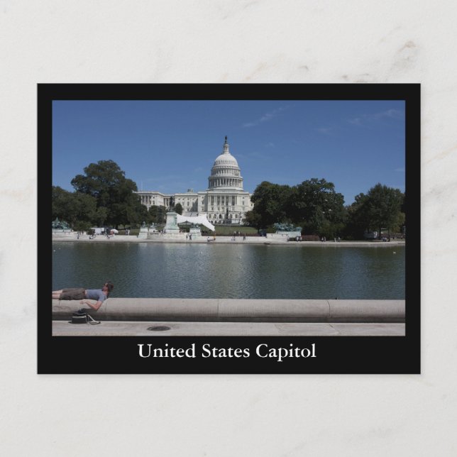 Cartão Postal Capitólio dos Estados Unidos (Frente)