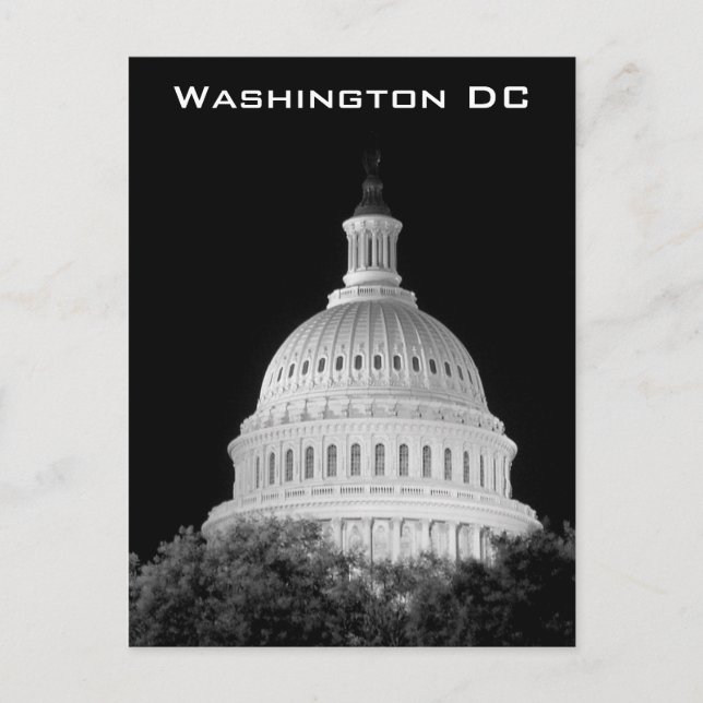 Cartão Postal Capitólio dos EUA (Frente)