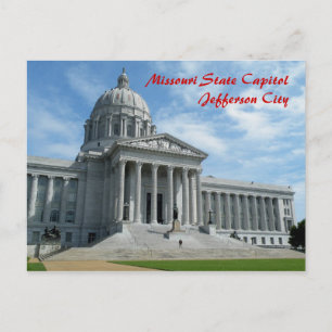 Cartão Postal Capitólio estadual do Missouri