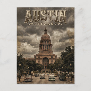 Cartão Postal Capitólio Estadual do Texas EUA