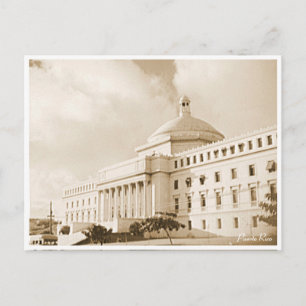 Cartão Postal Capitólio, San Juan, História, Porto Rico
