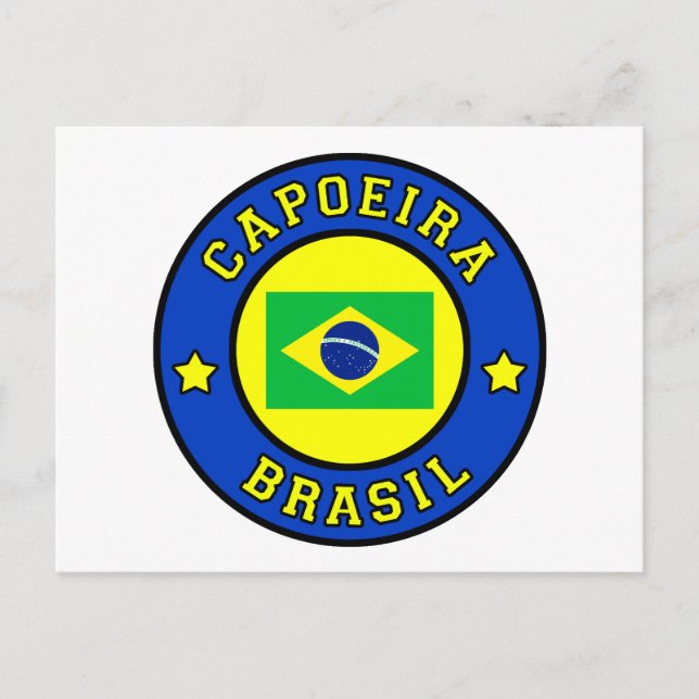 Cartão Postal Capoeira Brasil (Frente)