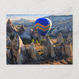 Cartão Postal Cappadocia, Goreme   Balão de ar quente