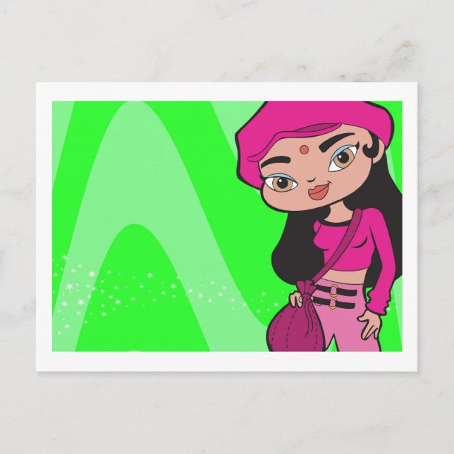 Cartão postal Capricorn (Frente)