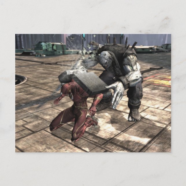 Cartão Postal Captura de tela: Flash vs Grundy 2 (Frente)