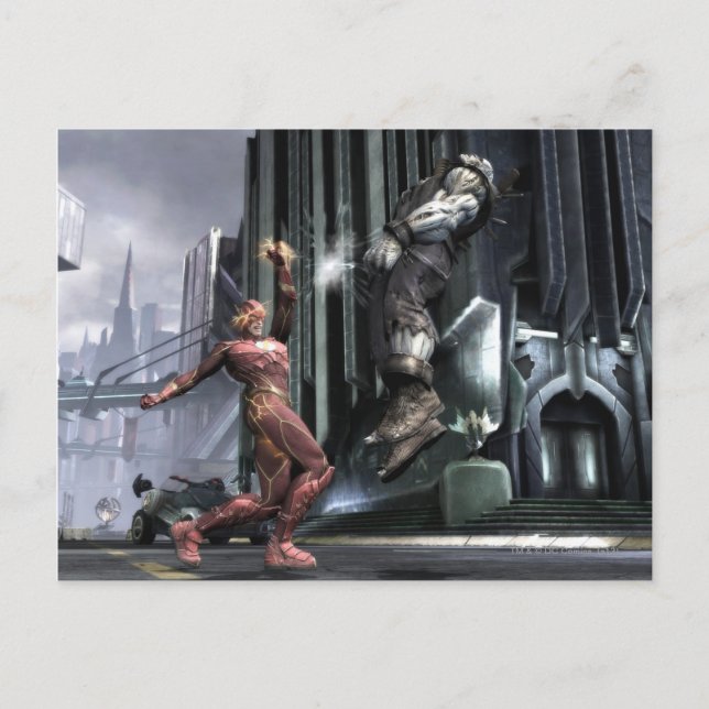 Cartão Postal Captura de tela: Flash vs Grundy 3 (Frente)