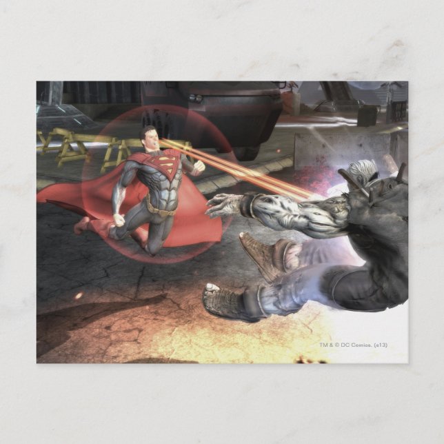 Cartão Postal Captura de tela: Superman vs Batman 2 (Frente)