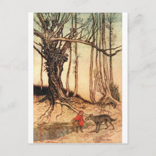 Cartão Postal capuz-vermelho-pequeno-capuz-6