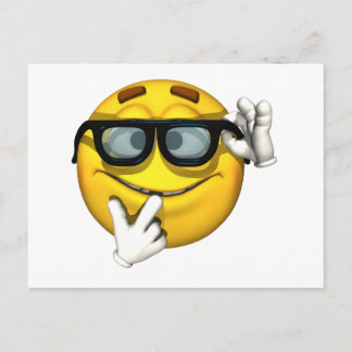 Cartão Postal Cara de Emoção - Cartão-postal do Nerd