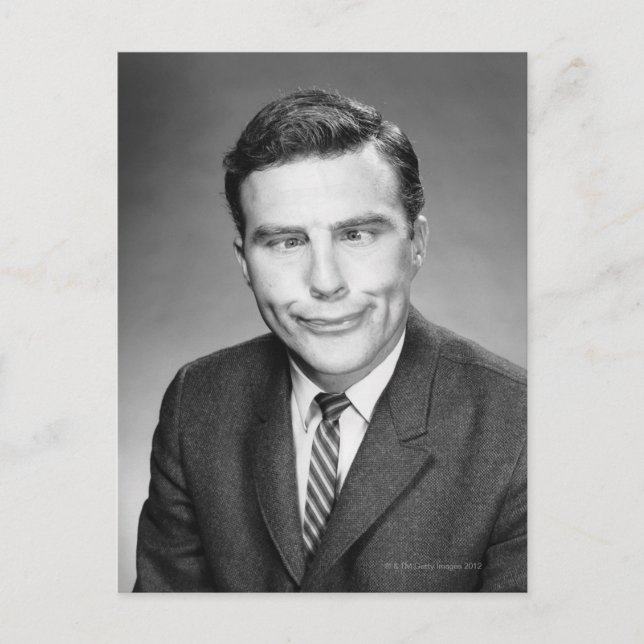 Cartão Postal Cara de Fazer Homem (Frente)