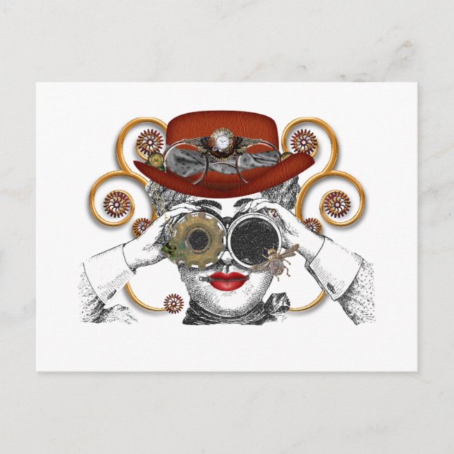 Cartão Postal cara de galo-galo (Frente)