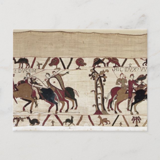 Cartão Postal Cara leva Harold a se encontrar com Duke William n (Frente)