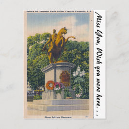 Cartão Postal Caracas, Venezuela