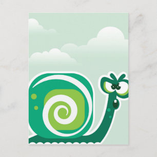 Cartão Postal Caracol Louco