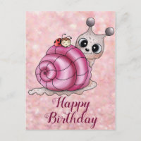 caracol rosa