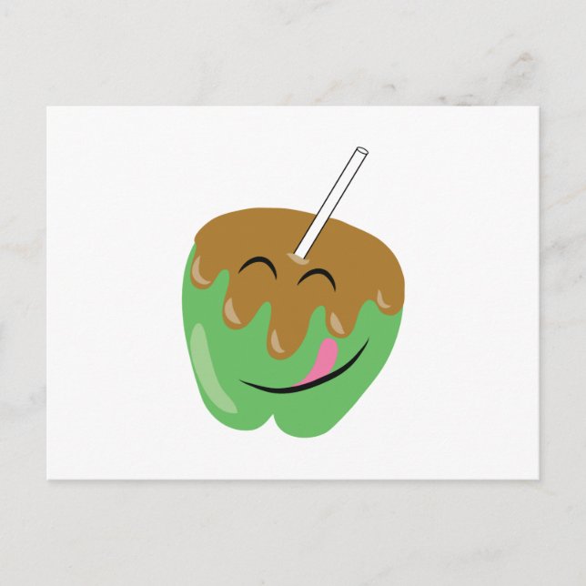 Cartão Postal Caramel Apple (Frente)
