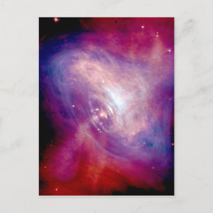 Cartão Postal Caranguejo Nebula NASA