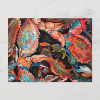 Cartão Postal Caranguejos Flustered