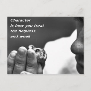 Cartão Postal Caráter