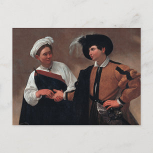 Cartão Postal Caravaggio - Boa Sorte