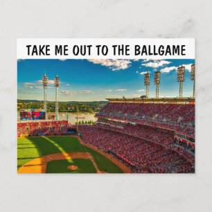 CARTÃO POSTAL CARCÕES POSTAIS DO ESTÁDIO DO CINCINNATI BALL PARK