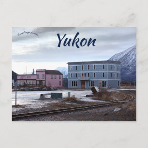 Cartão Postal Carcross Yukon Canadá