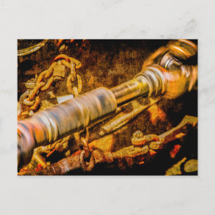 Cartão Postal Cardan Shaft - Duro de trabalho