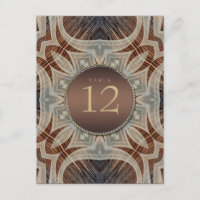 Cardápio de Casamento Rustic Grooves & Número da M